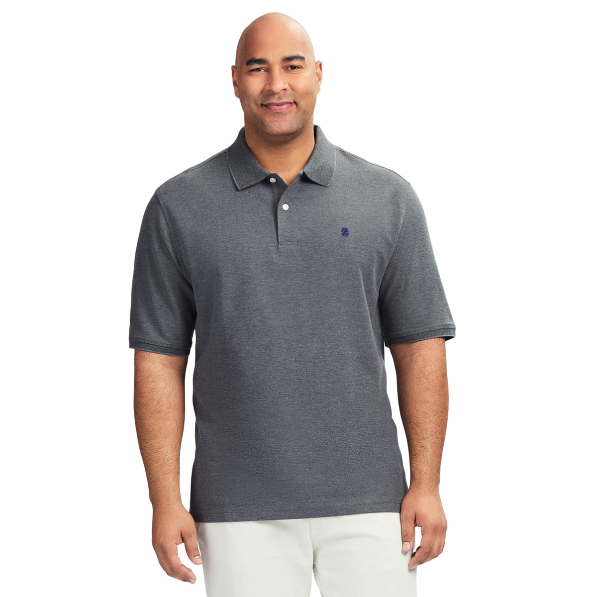 Izod Men's Big and Tall Advantage Performance Short Sleeve Polo Shirt