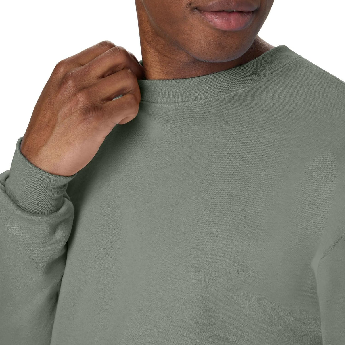 Hanes Men's Sweatshirt, EcoSmart Fleece Crewneck Sweatshirt, Big & Tall Available, 1 or 2-Pack