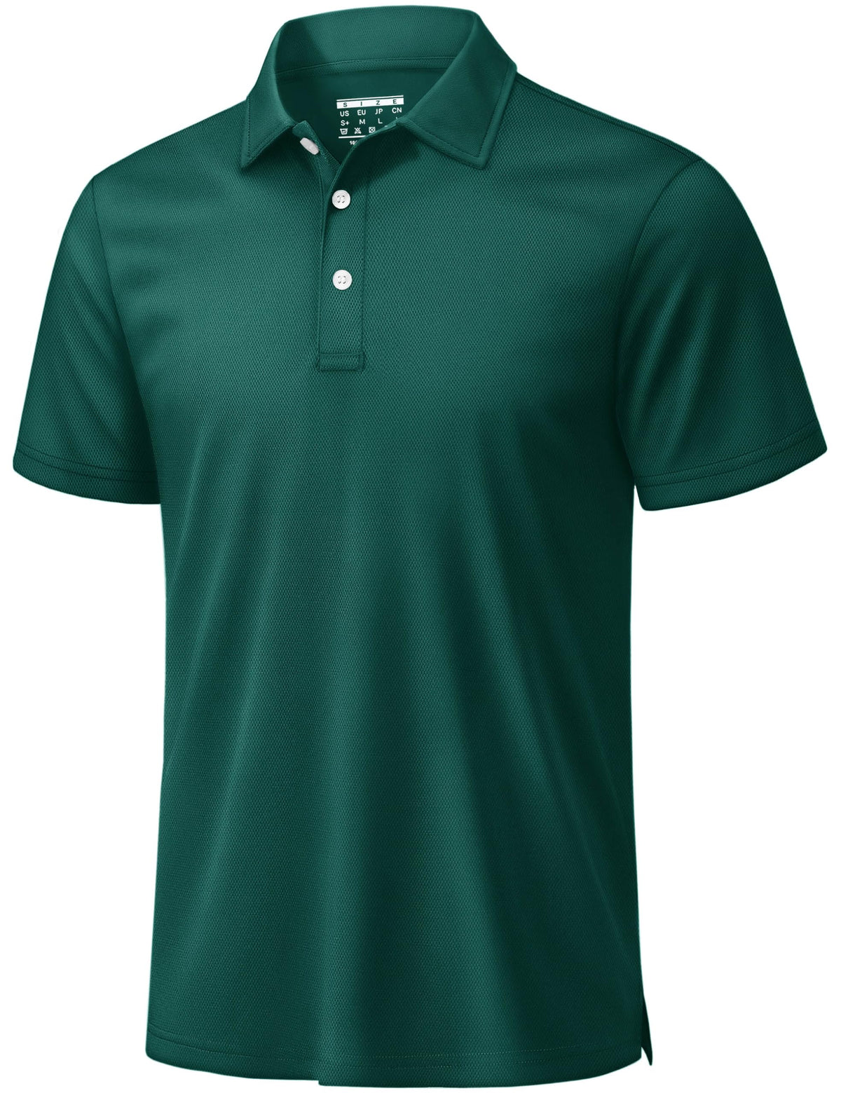TACVASEN Mens Polo Shirt Short Sleeve Dry Fit Golf Collar Shirt Work Tshirt