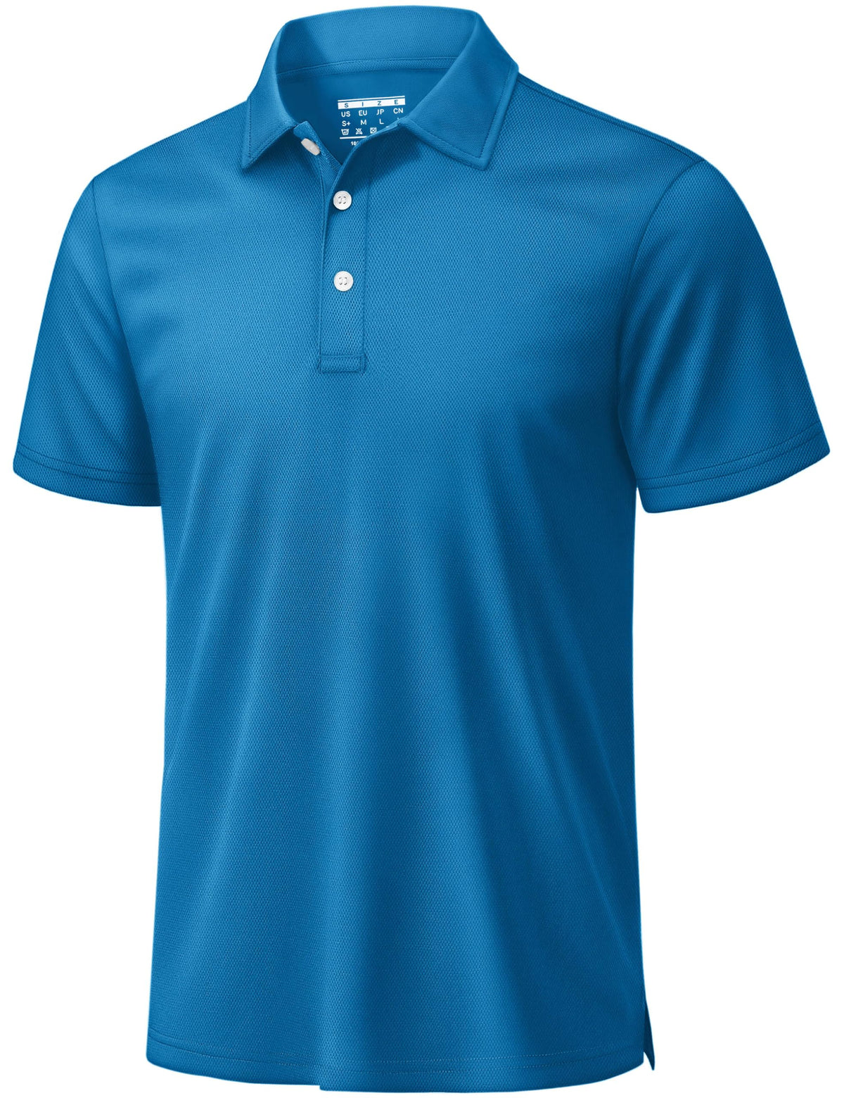 TACVASEN Mens Polo Shirt Short Sleeve Dry Fit Golf Collar Shirt Work Tshirt