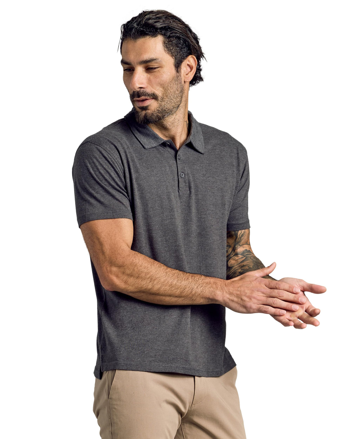 True Classic Mens Novelty Polo Shirts
