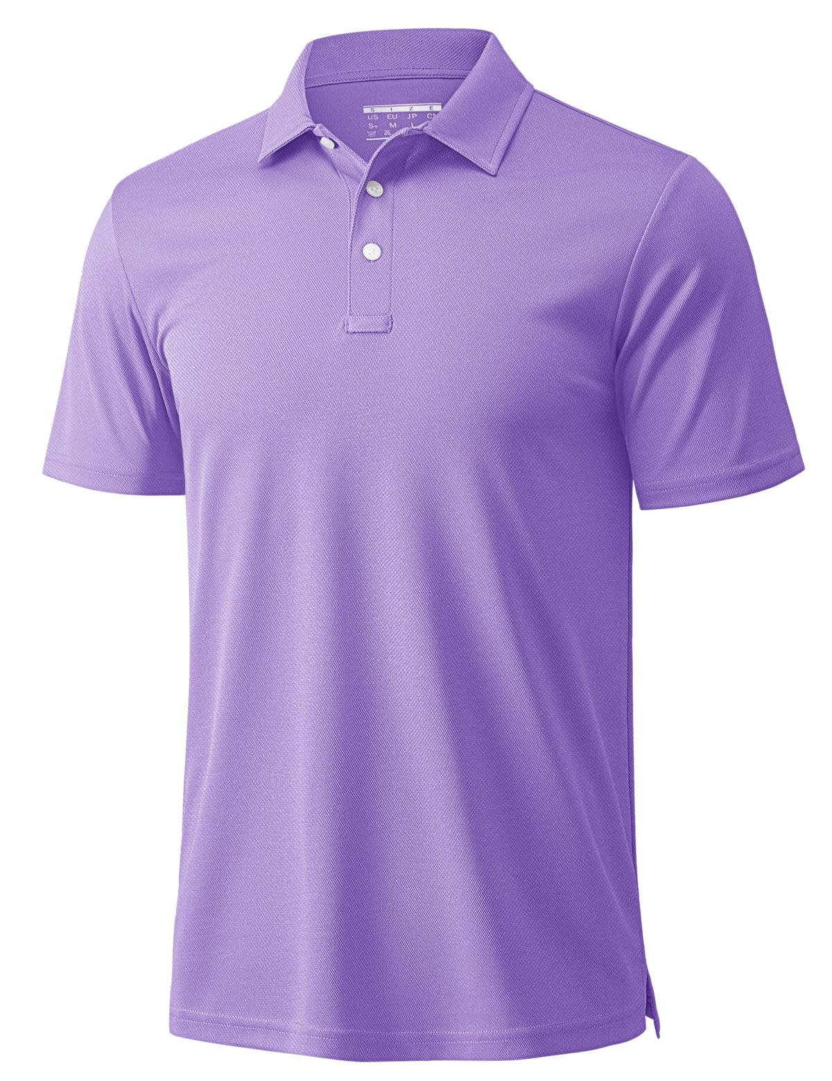MAGCOMSEN Men's Polo Shirts 3 Buttons Casual Work T Shirts Quick Dry Short Sleeve Golf Shirt Pique Jersey Outdoor Performance