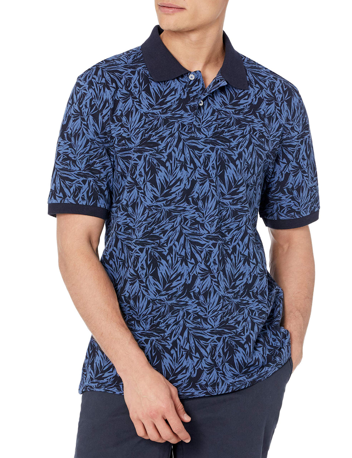 Amazon Essentials Men's Regular-Fit Cotton Pique Polo Shirt, Short Sleeve (Available in Big & Tall)