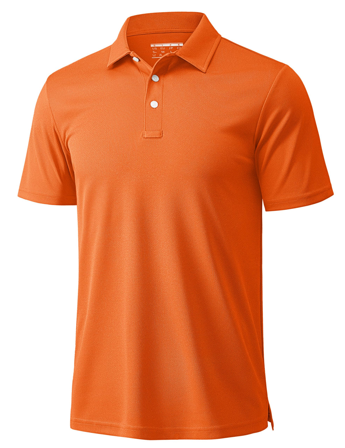 MAGCOMSEN Men's Polo Shirts 3 Buttons Casual Work T Shirts Quick Dry Short Sleeve Golf Shirt Pique Jersey Outdoor Performance