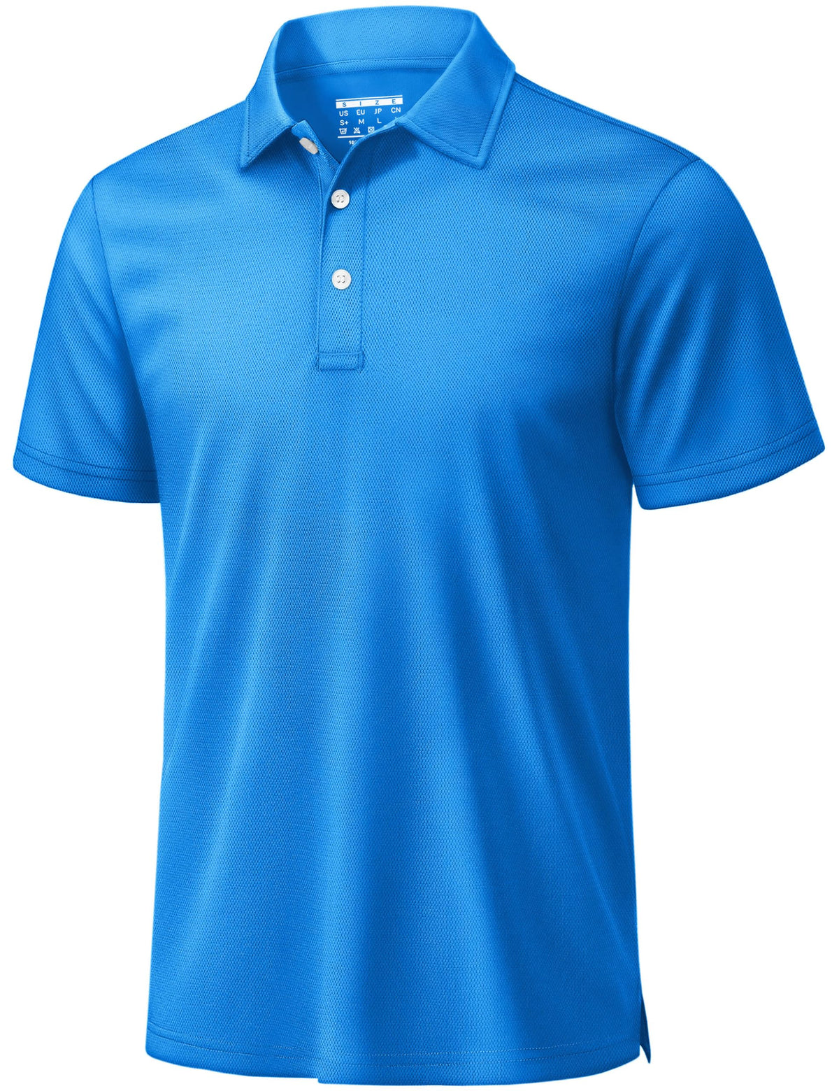 TACVASEN Mens Polo Shirt Short Sleeve Dry Fit Golf Collar Shirt Work Tshirt