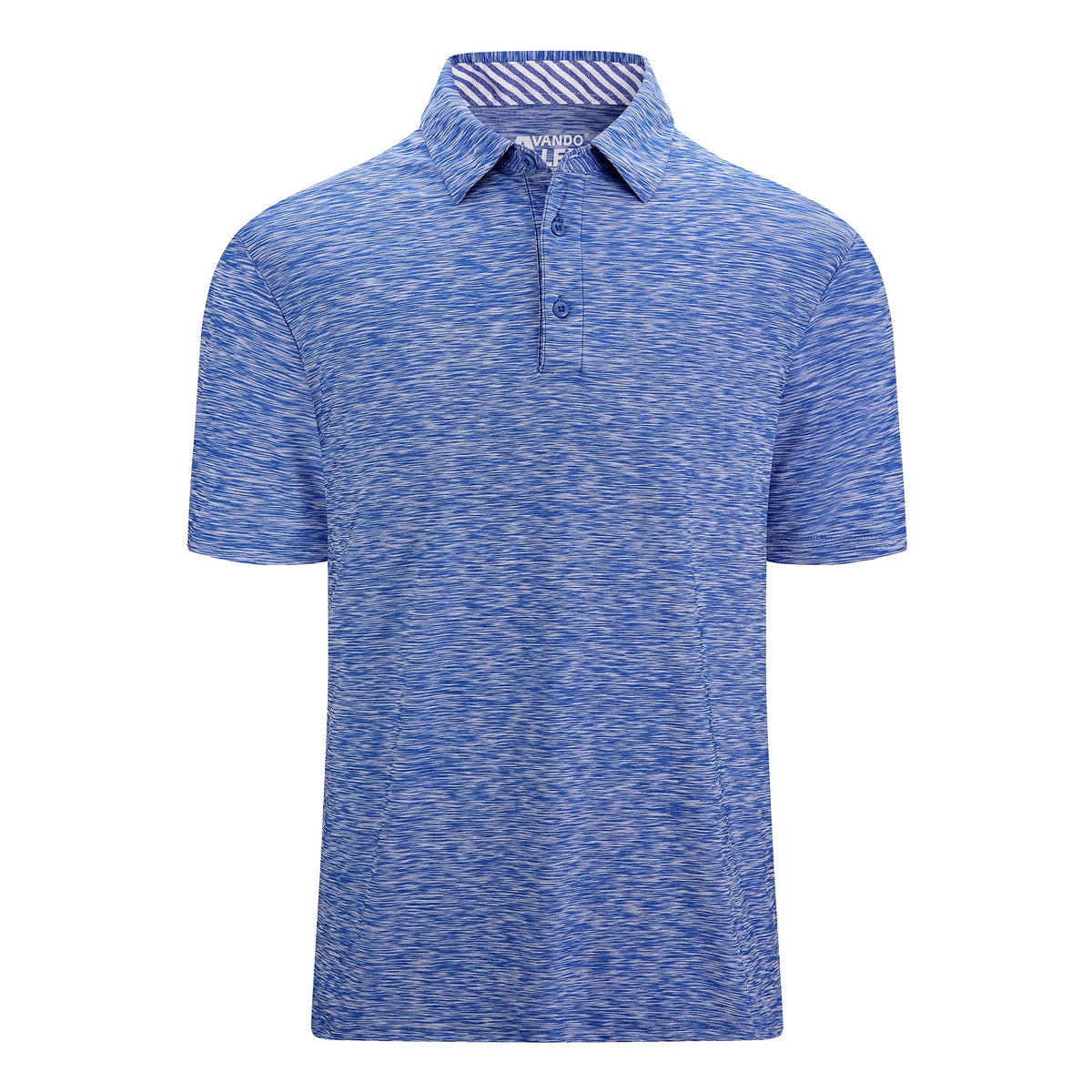 Alex Vando Mens Golf Shirt Moisture Wicking Quick-Dry Short Sleeve Polo