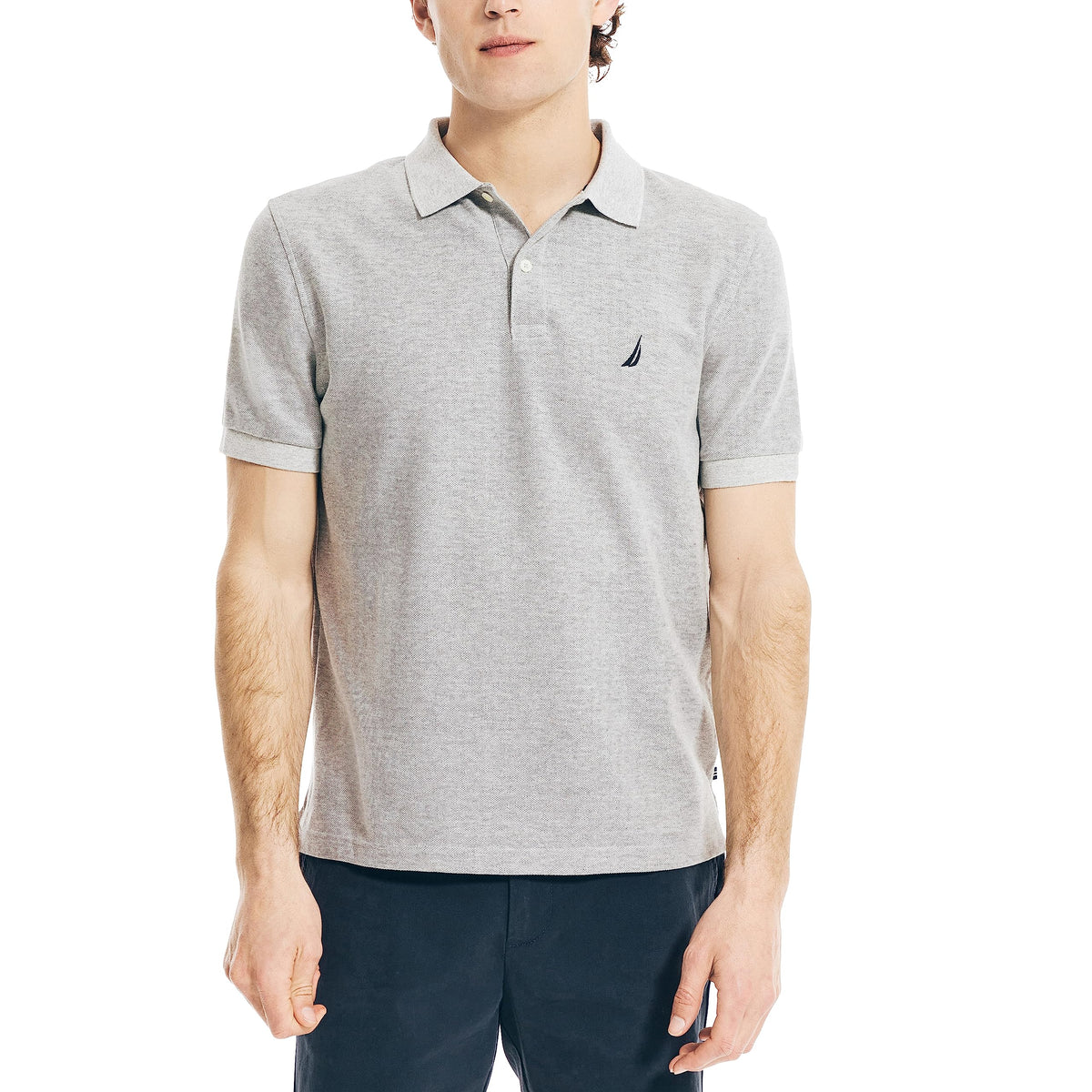 Nautica Men's Performance Pique Polo Shirt