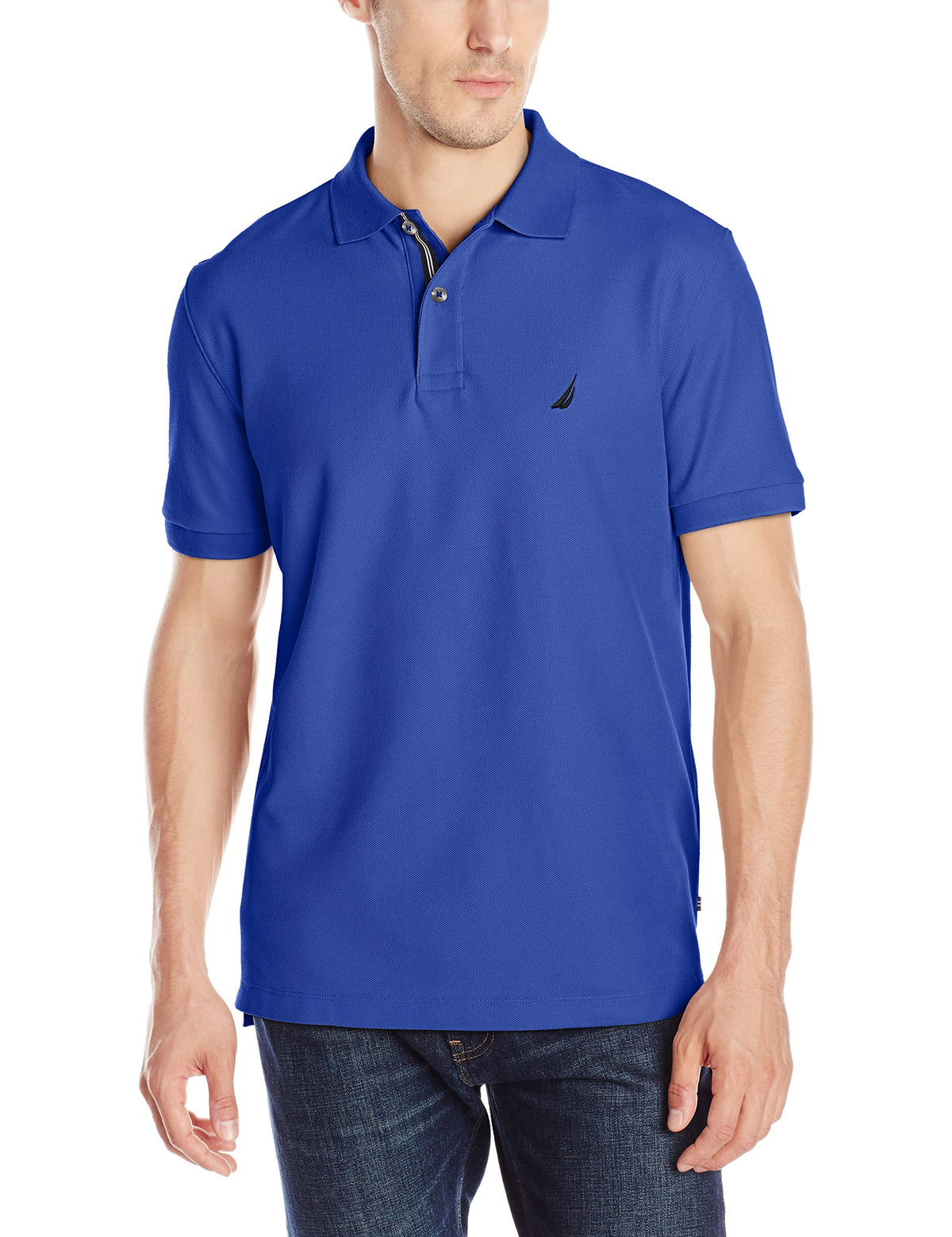 Nautica Men's Performance Pique Polo Shirt
