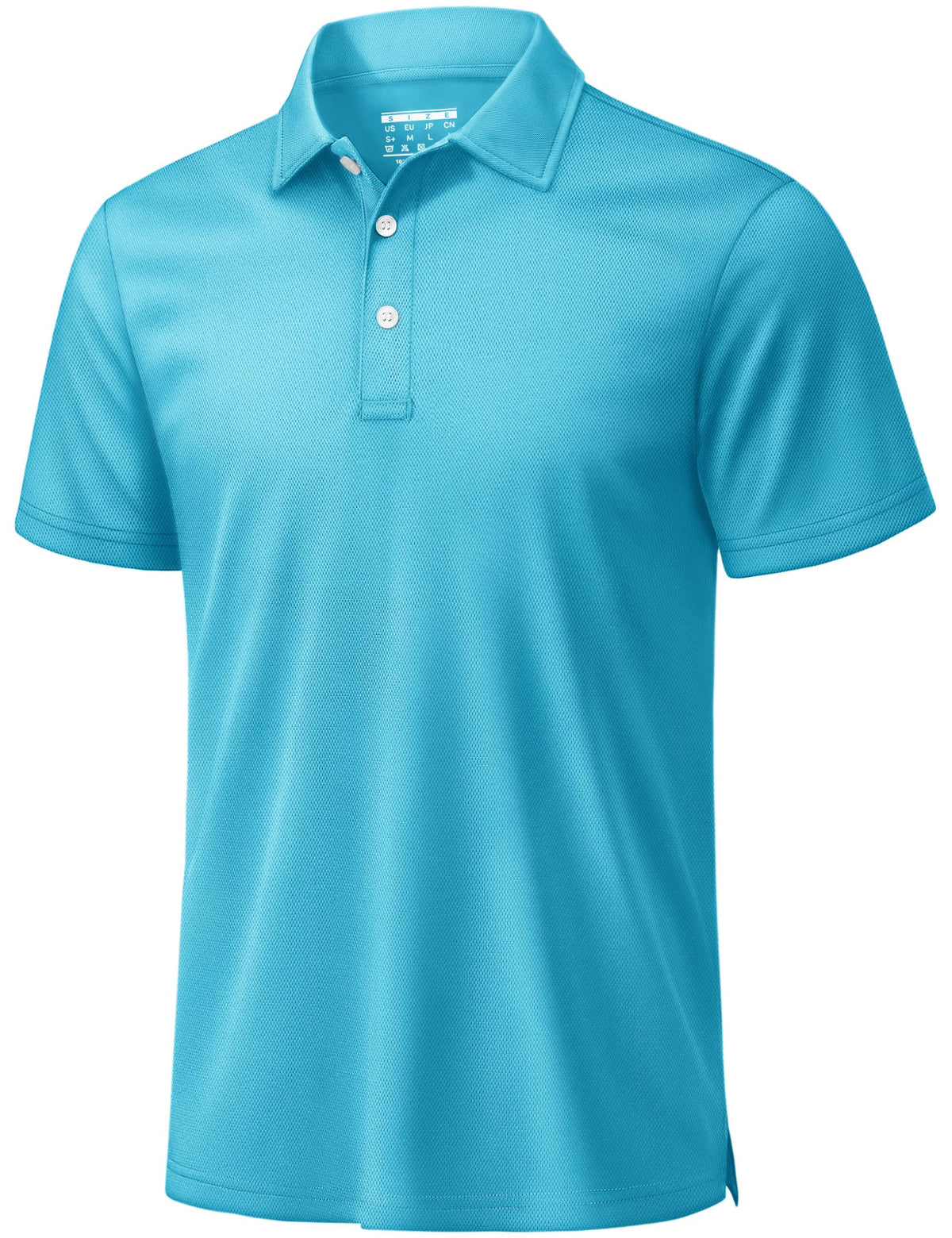 TACVASEN Mens Polo Shirt Short Sleeve Dry Fit Golf Collar Shirt Work Tshirt