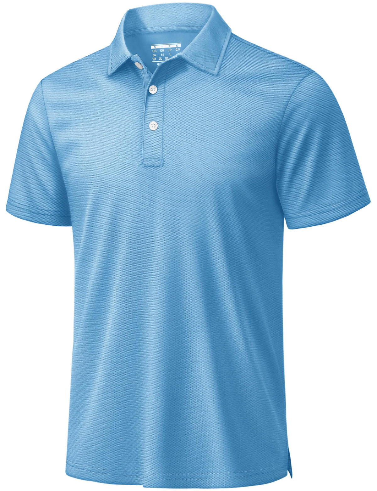 TACVASEN Mens Polo Shirt Short Sleeve Dry Fit Golf Collar Shirt Work Tshirt