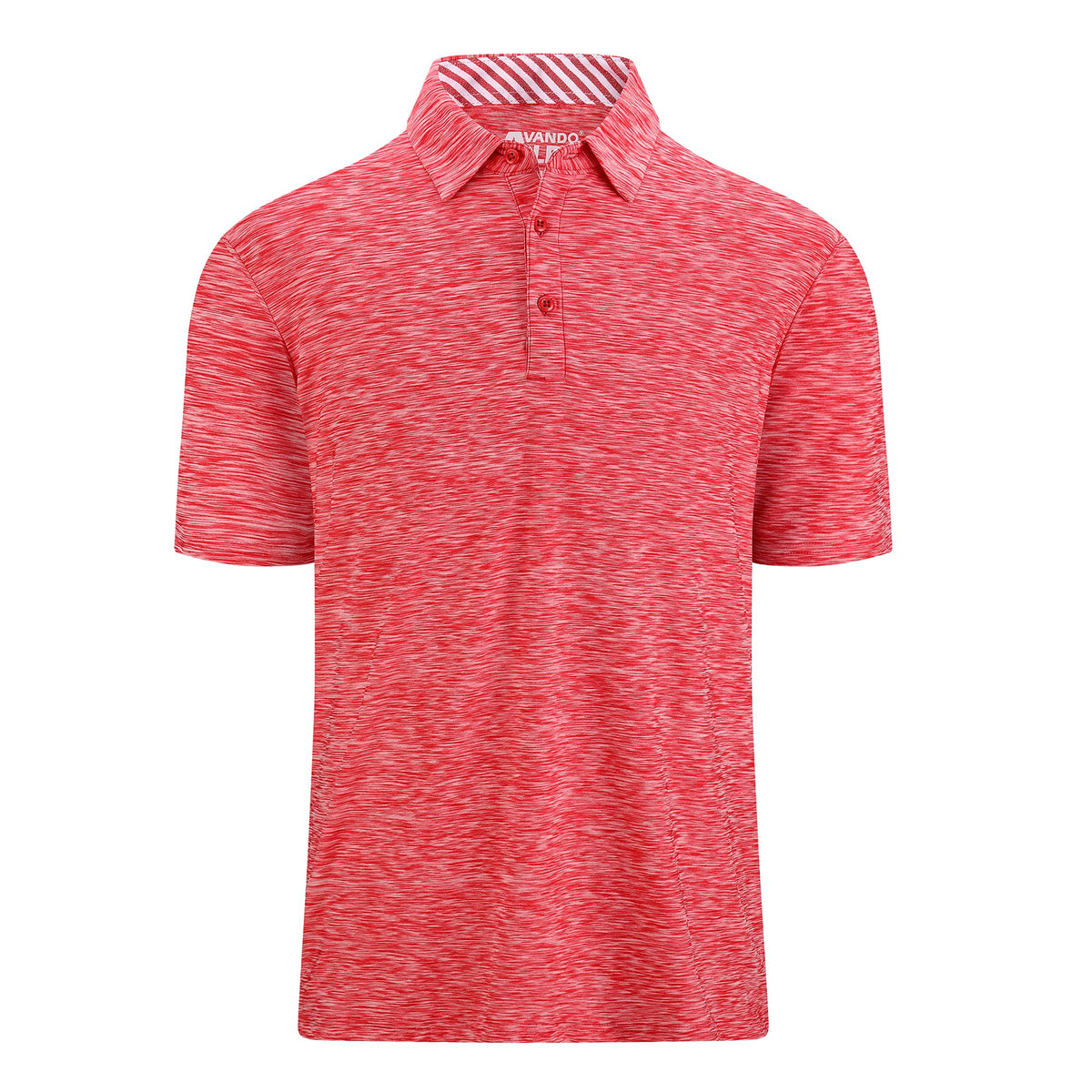 Alex Vando Mens Golf Shirt Moisture Wicking Quick-Dry Short Sleeve Polo