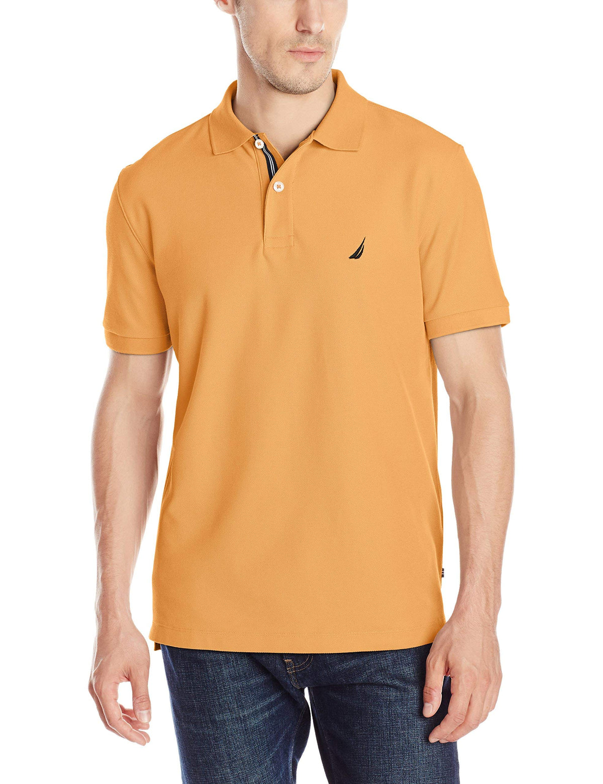 Nautica Men's Performance Pique Polo Shirt