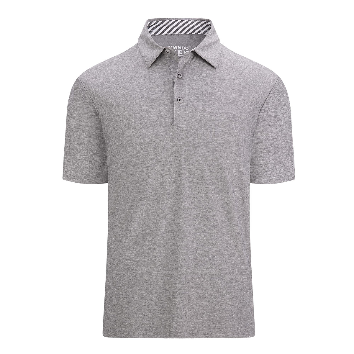 Alex Vando Mens Golf Shirt Moisture Wicking Quick-Dry Short Sleeve Polo