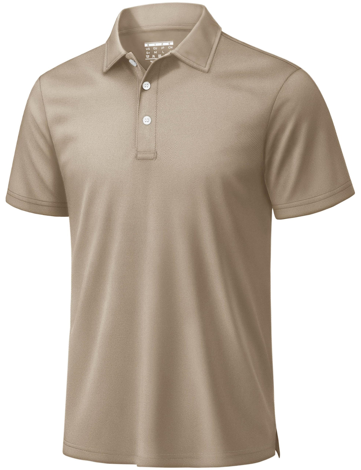 TACVASEN Mens Polo Shirt Short Sleeve Dry Fit Golf Collar Shirt Work Tshirt