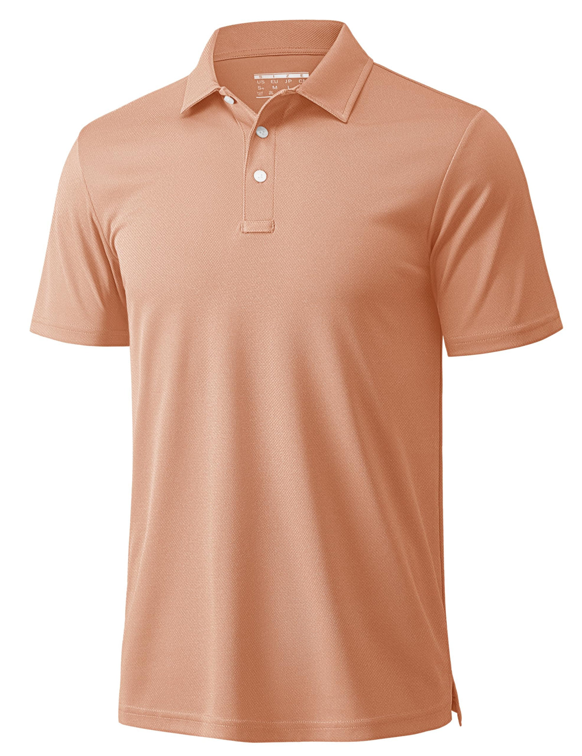 MAGCOMSEN Men's Polo Shirts 3 Buttons Casual Work T Shirts Quick Dry Short Sleeve Golf Shirt Pique Jersey Outdoor Performance