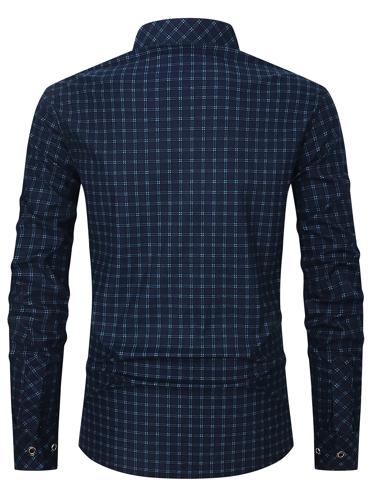 Men's Long Sleeve Classic Style Casual Checkered Shirt 2-Pack, Casual Plaid Shirt, Stylish Button-Up Shirts for Everyday Wear, Comfortable Fit for All Occasions, Casual Wear Clothes