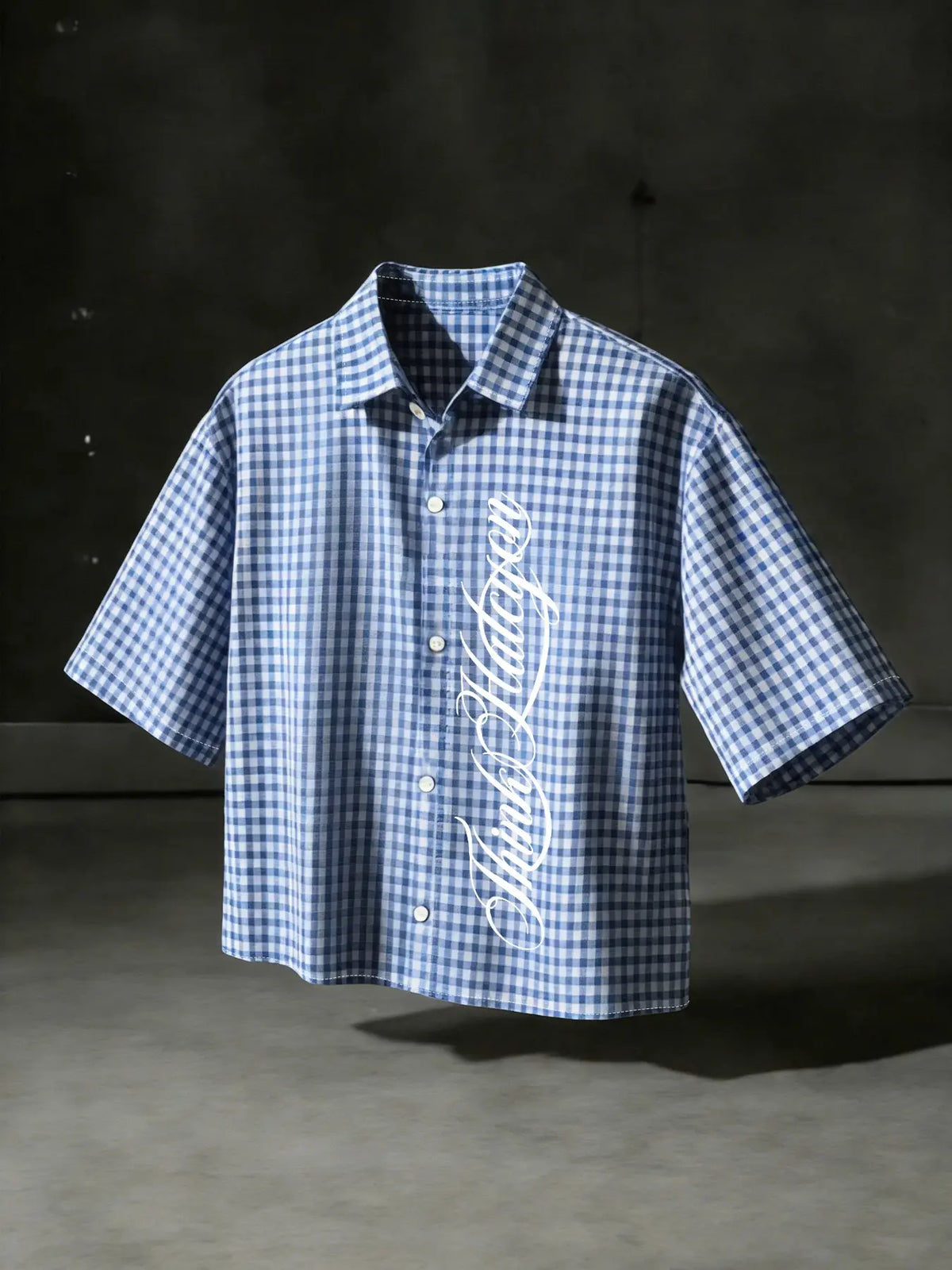 Men's Short Plaid Print Gingham Sleeveless Shirt Fashion Top for Daily Wear, Trendy Design with Comfortable Feel, Casual Summer Clothing