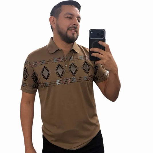 WESTERN POLO SHIRT - (SLIMFIT) SIZE UP