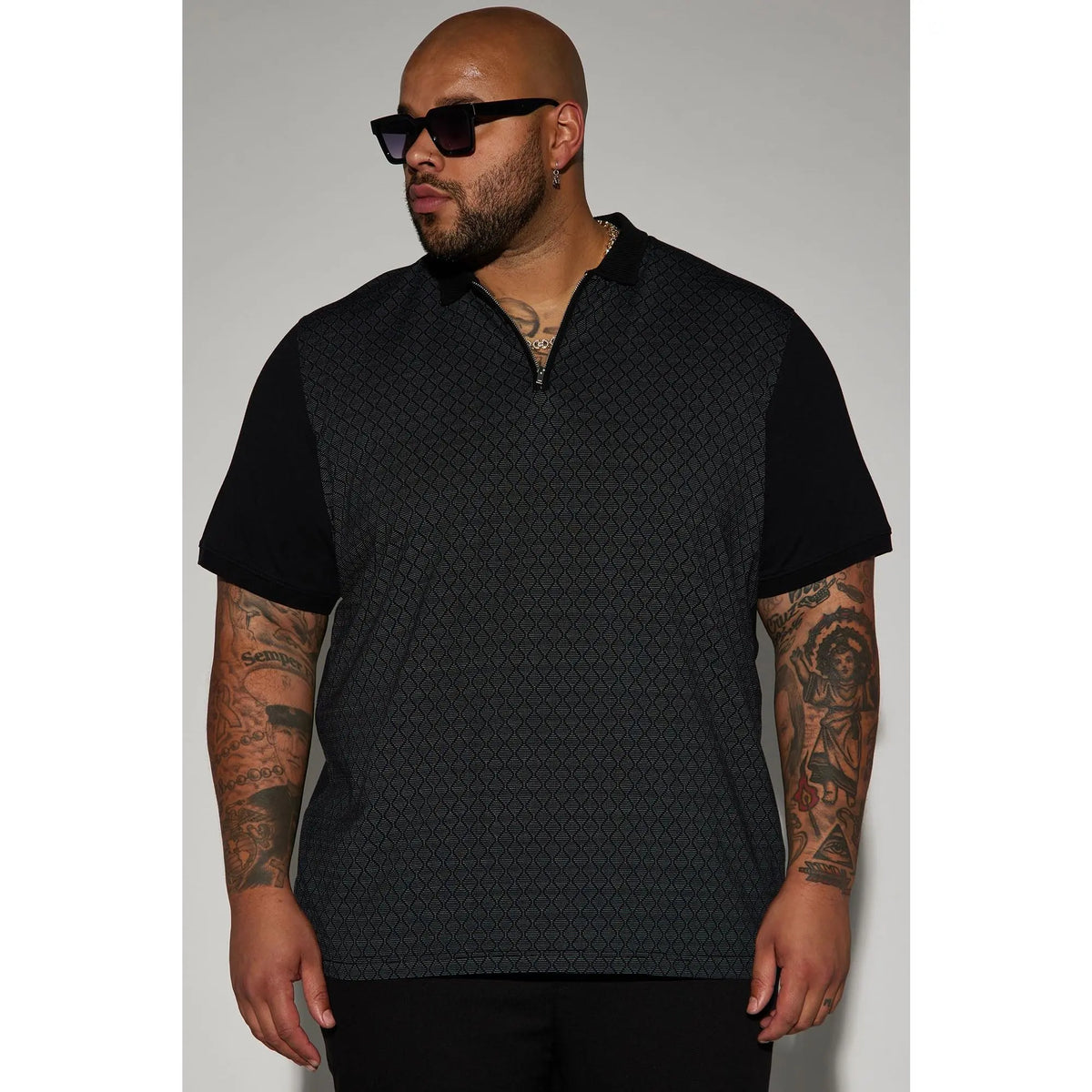 Bogey Short Sleeve Polo - Black