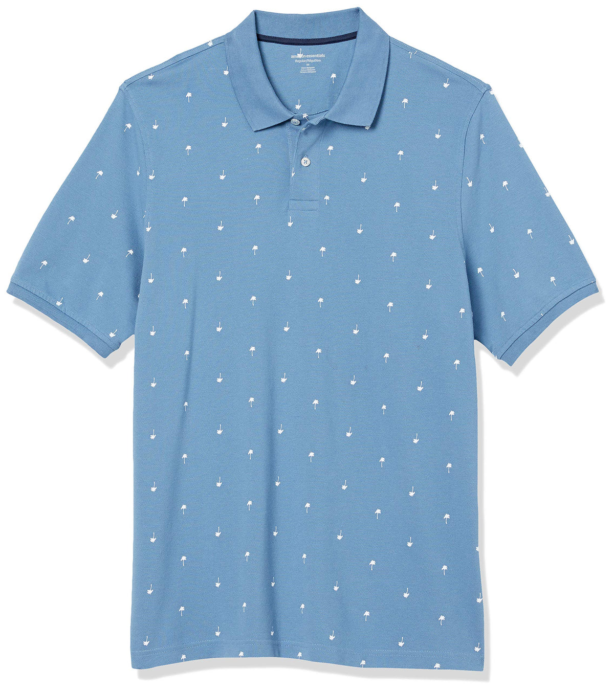 Amazon Essentials Men's Regular-Fit Cotton Pique Polo Shirt, Short Sleeve (Available in Big & Tall)