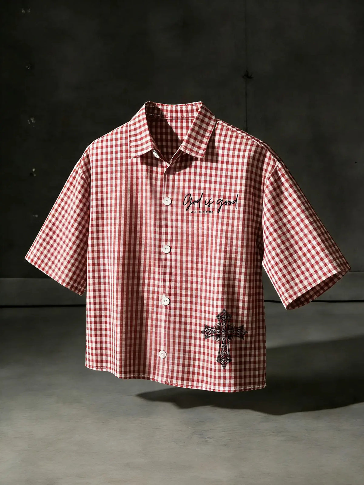 Men's Short Plaid Print Gingham Sleeveless Shirt Fashion Top for Daily Wear, Trendy Design with Comfortable Feel, Casual Summer Clothing
