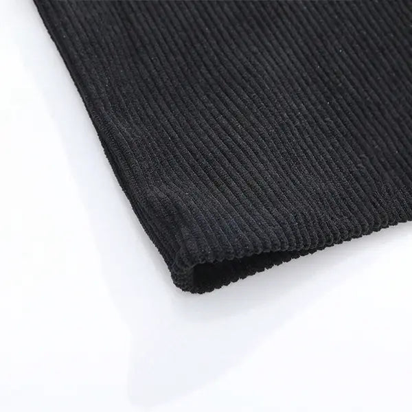 Men's corduroy long-sleeved polo shirt jacket for spring and autumn, casual and loose, easy to match, men's style for autumn and winter