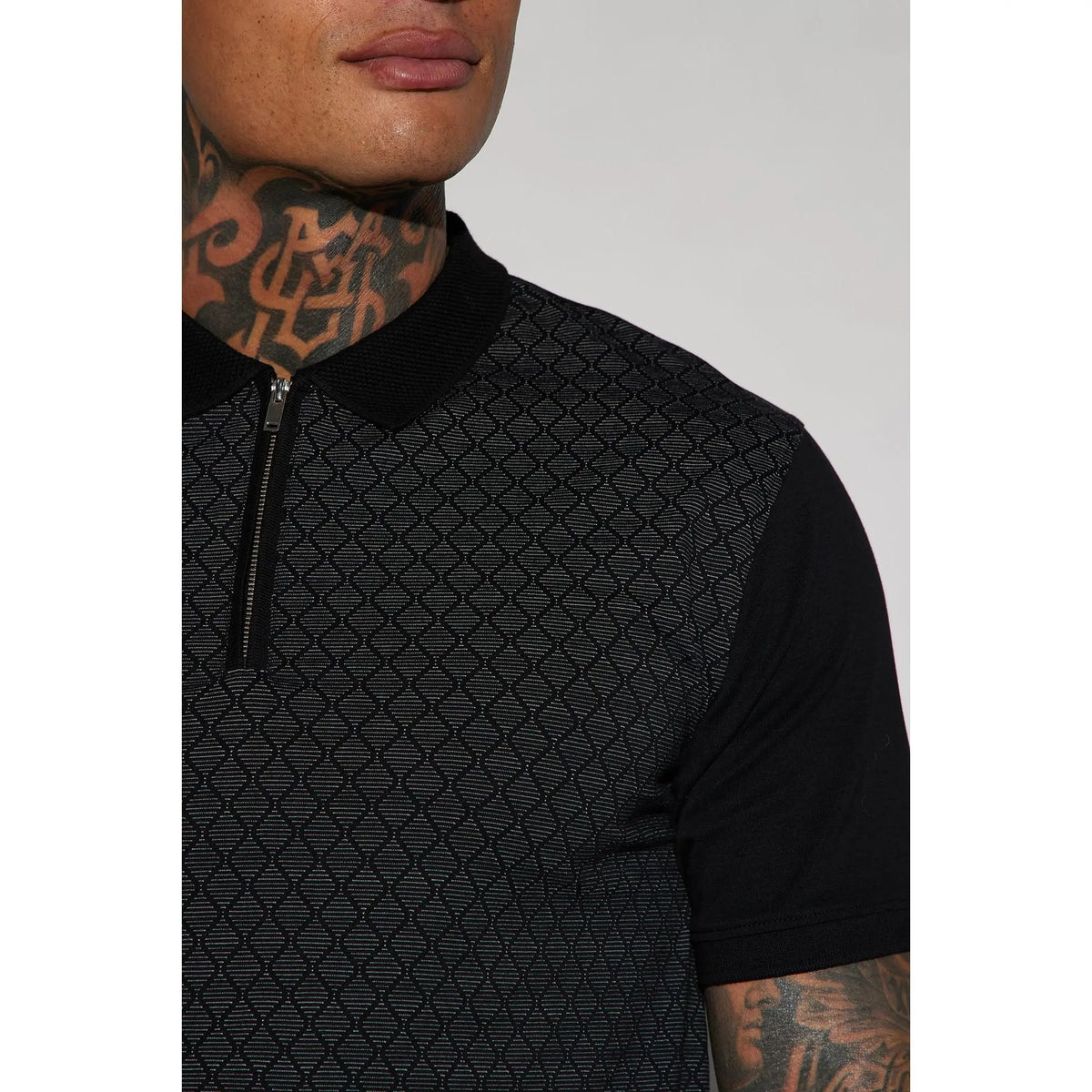 Bogey Short Sleeve Polo - Black