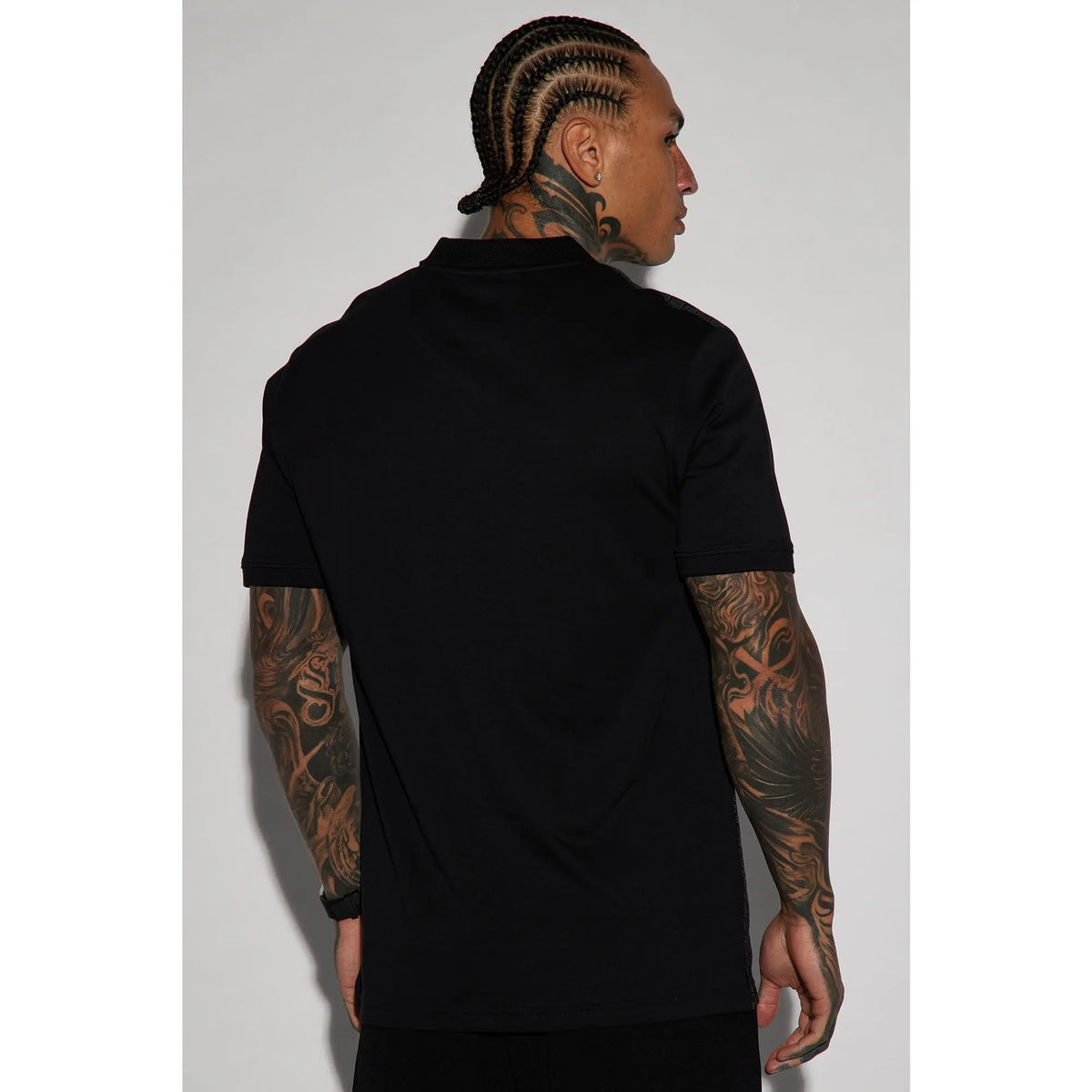 Bogey Short Sleeve Polo - Black