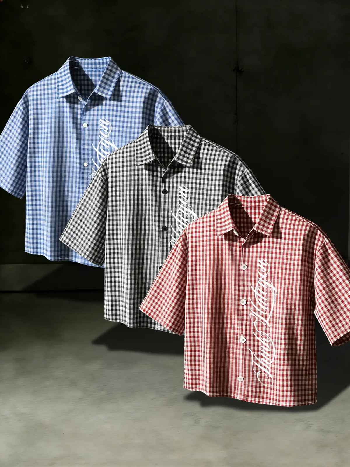 Men's Short Plaid Print Gingham Sleeveless Shirt Fashion Top for Daily Wear, Trendy Design with Comfortable Feel, Casual Summer Clothing