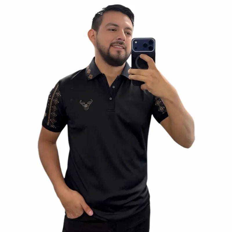 WESTERN POLO SHIRT - (SLIMFIT) SIZE UP