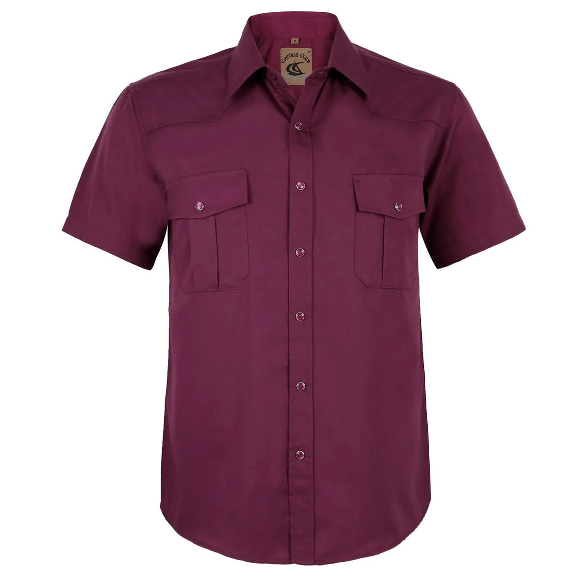 Summer Outfit COEVALS CLUB Summer Vibes Men's Western Cowboy Shirt Pearl Snap Short Sleeve Plaid Work Shirts High-End Fabric Classic Fit Menswear Top Shortsleeve,clothes for back to school,first day of school outfits