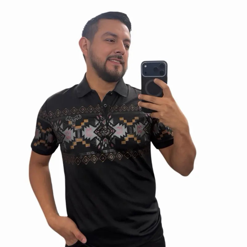 WESTERN POLO SHIRT - (SLIMFIT) SIZE UP